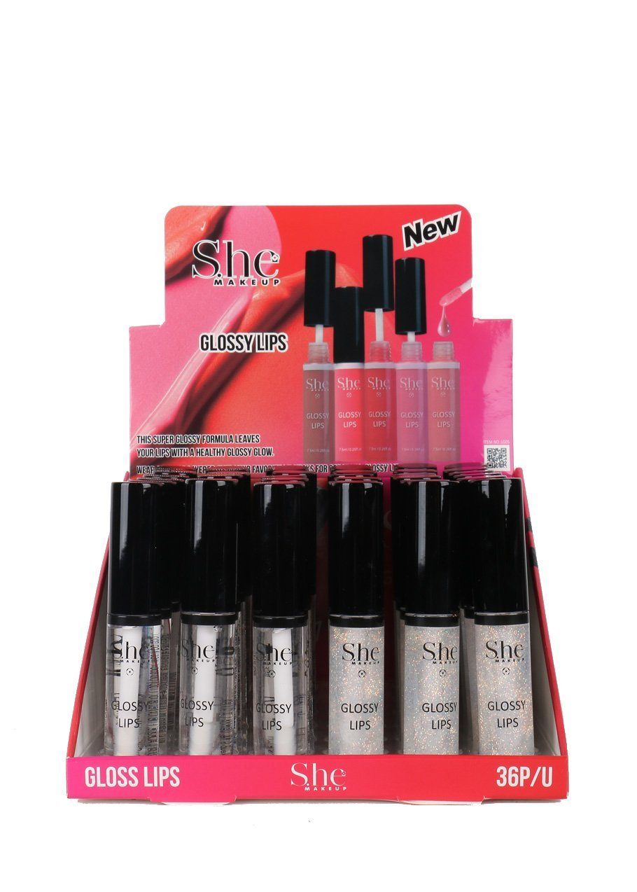 She Glossy Lips Set #LG (36PC)