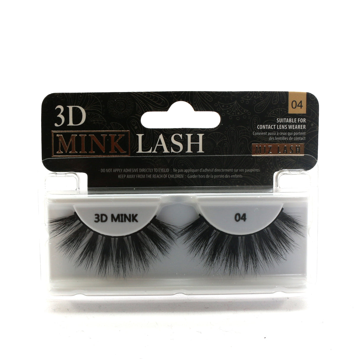 Miz 3D Mink Eyelash (6PC)
