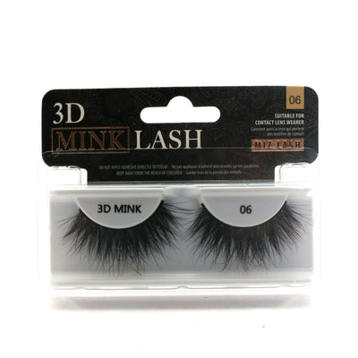 Miz 3D Mink Eyelash (6PC)