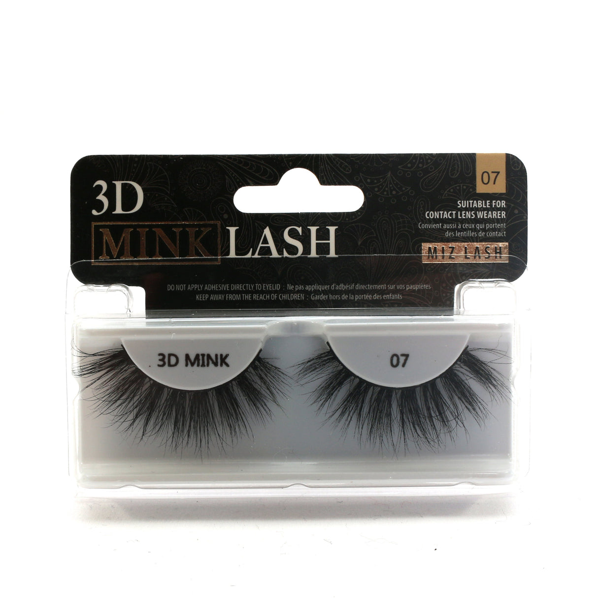 Miz 3D Mink Eyelash (6PC)