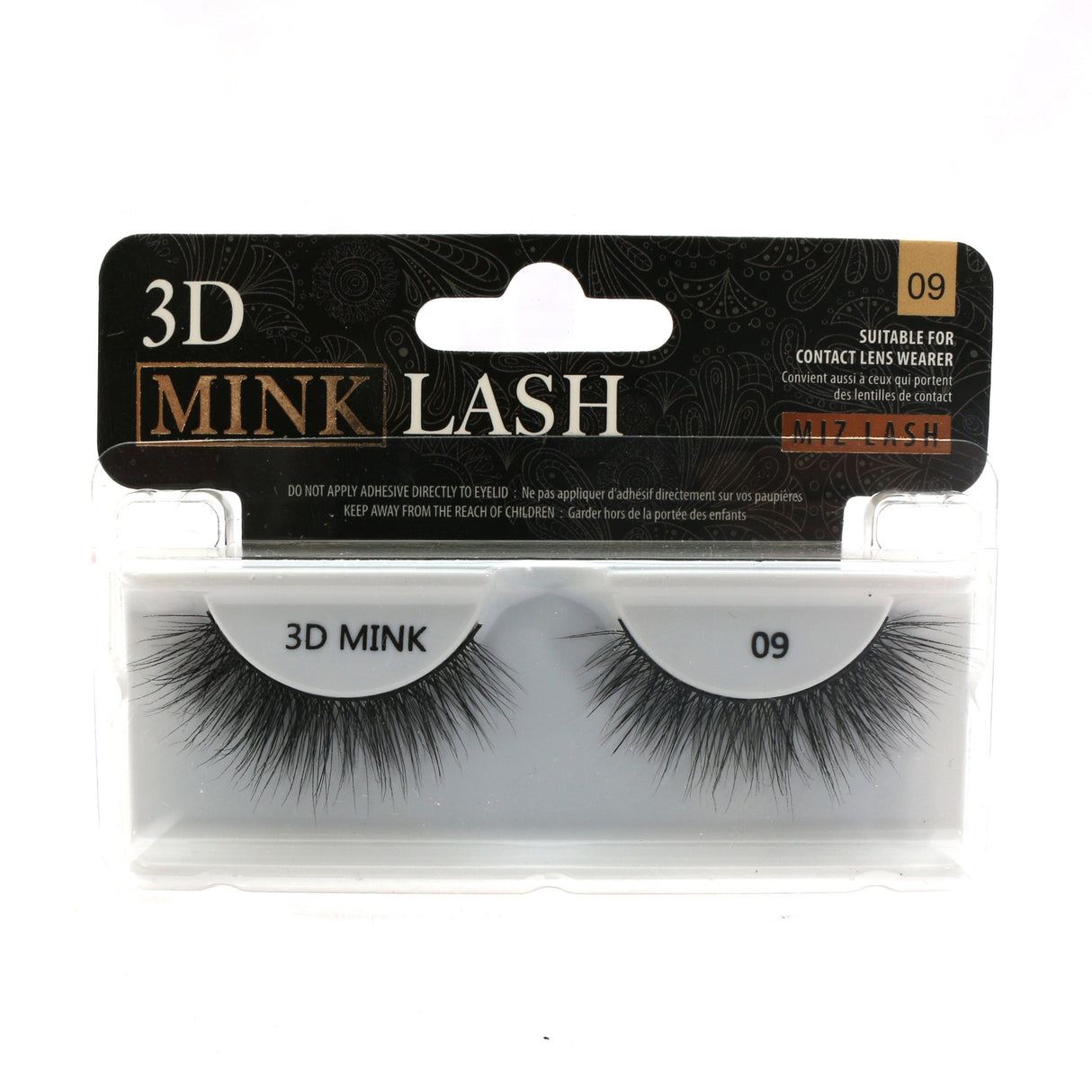 Miz 3D Mink Eyelash (6PC)
