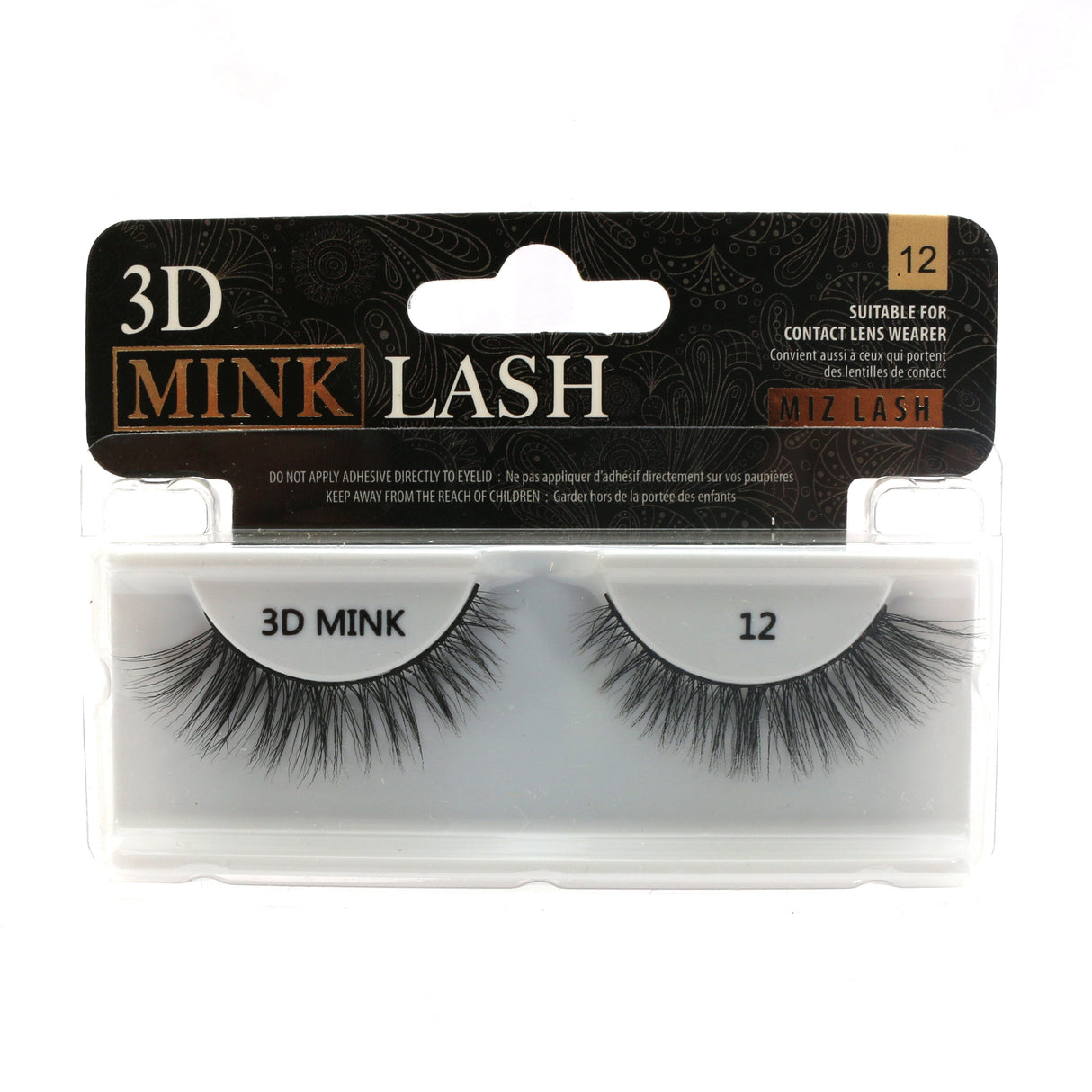 Miz 3D Mink Eyelash (6PC)