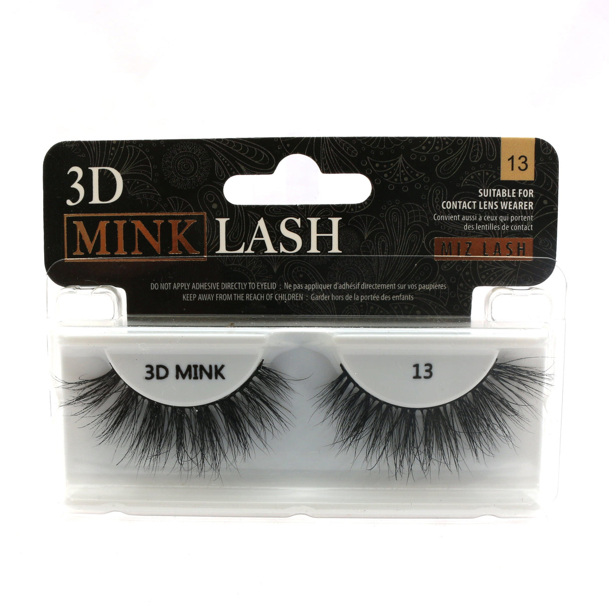 Miz 3D Mink Eyelash (6PC)