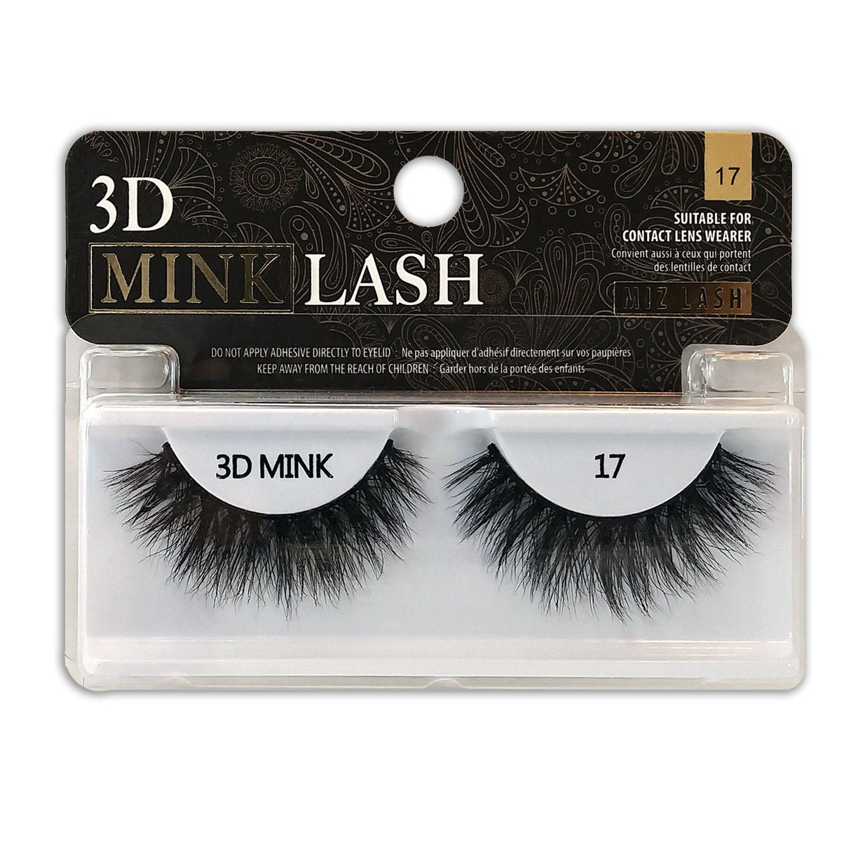 Miz 3D Mink Eyelash (6PC)