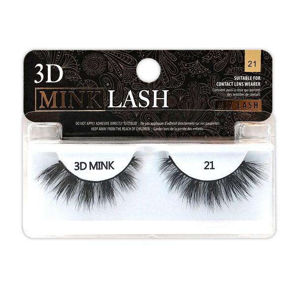 Miz 3D Mink Eyelash (6PC)