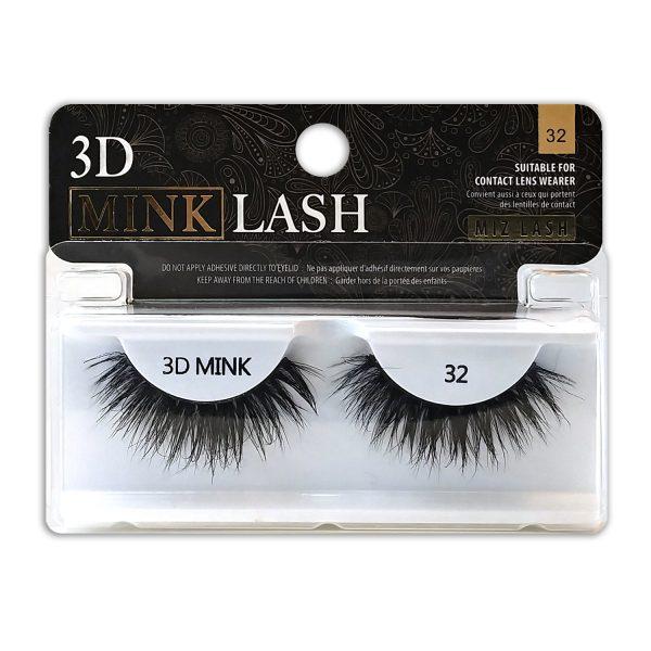 Miz 3D Mink Eyelash (6PC)