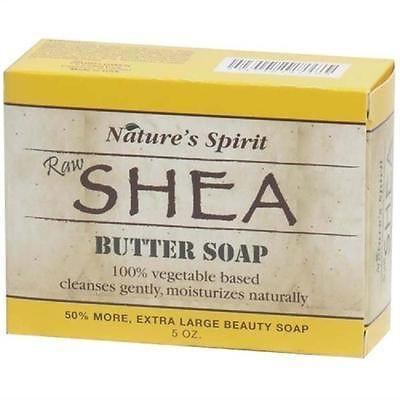 Nature's Spirit Raw Shea Butter Soap 5oz (6PC)
