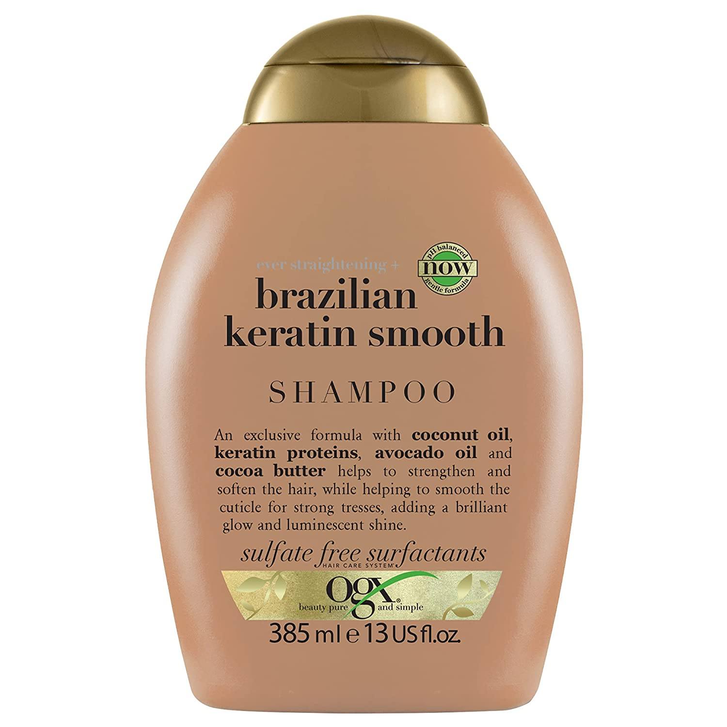 OGX Brazilian Keratin Smooth Shampoo 13oz