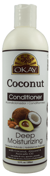 Okay Coconut Moisturizing Conditioner, 12oz