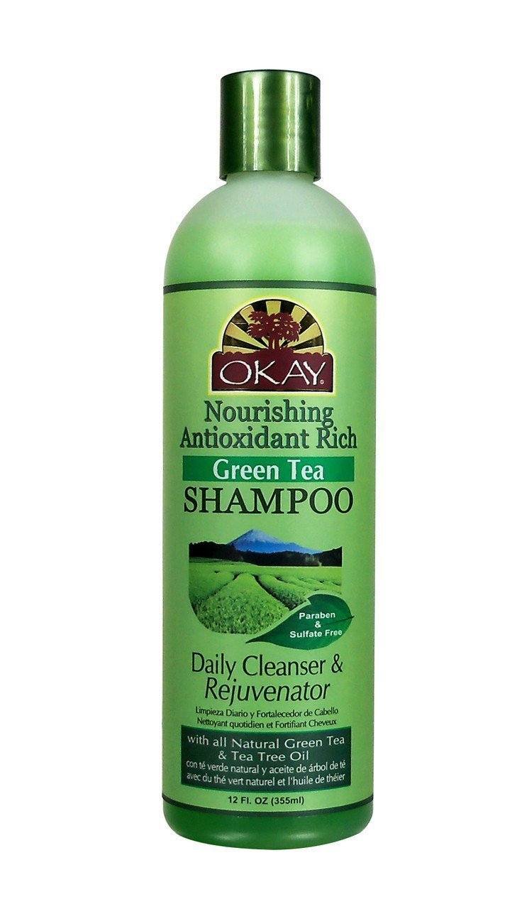 Okay Green Tea Nourishing Shampoo, 12oz