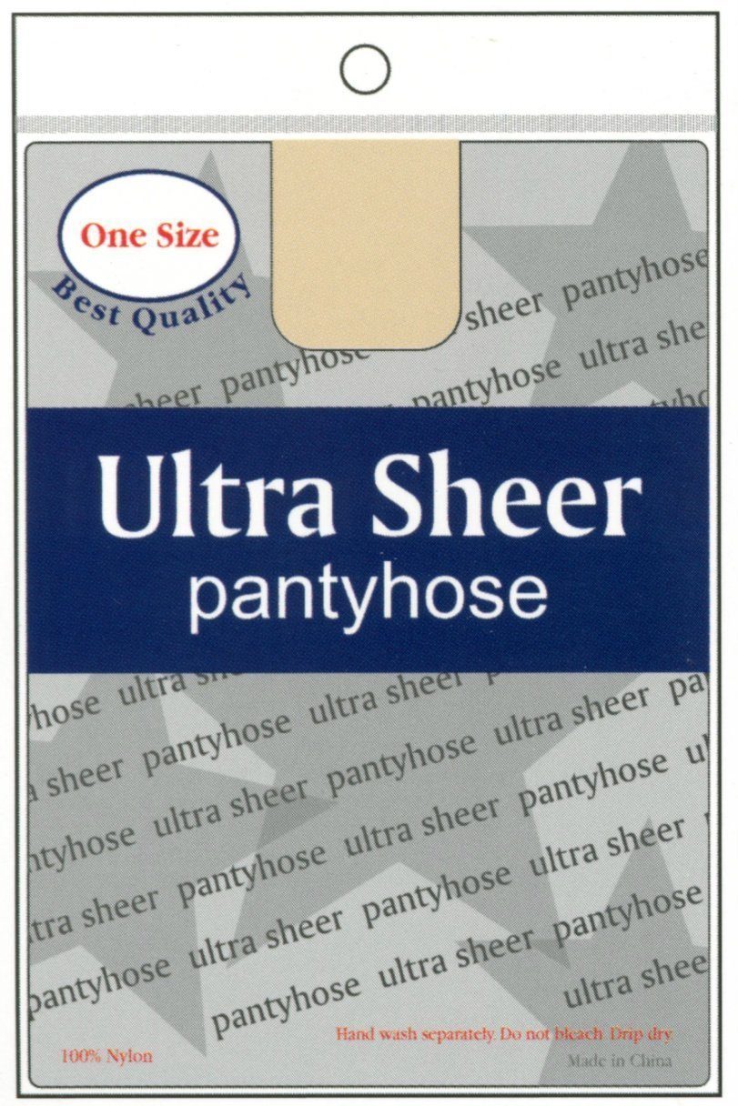 Annie Ultra Sheer Pantyhose - One Size (6Pairs)