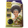 #866 Padded Bonnet / Black (12PC)