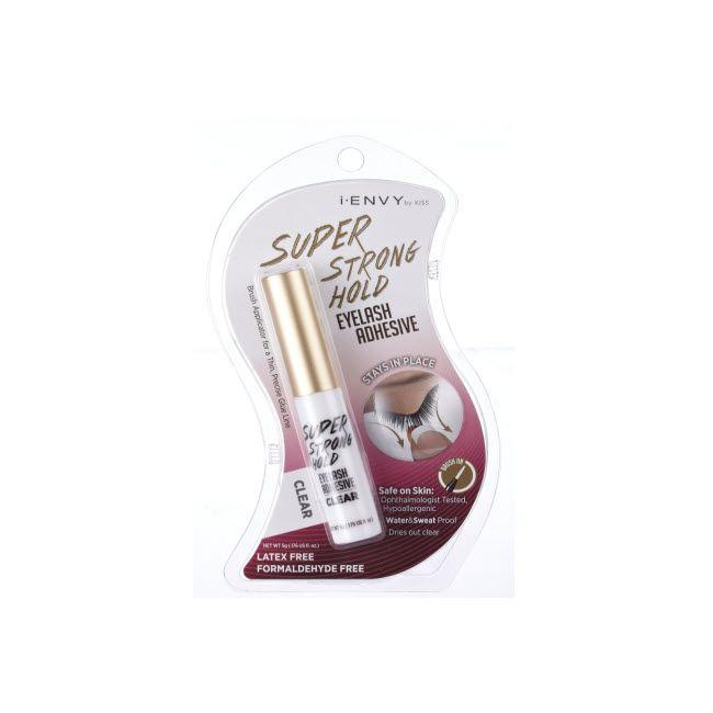 #KPEG06 Kiss Super Strong Hold Eyelash Adhesive Clear (6PC)