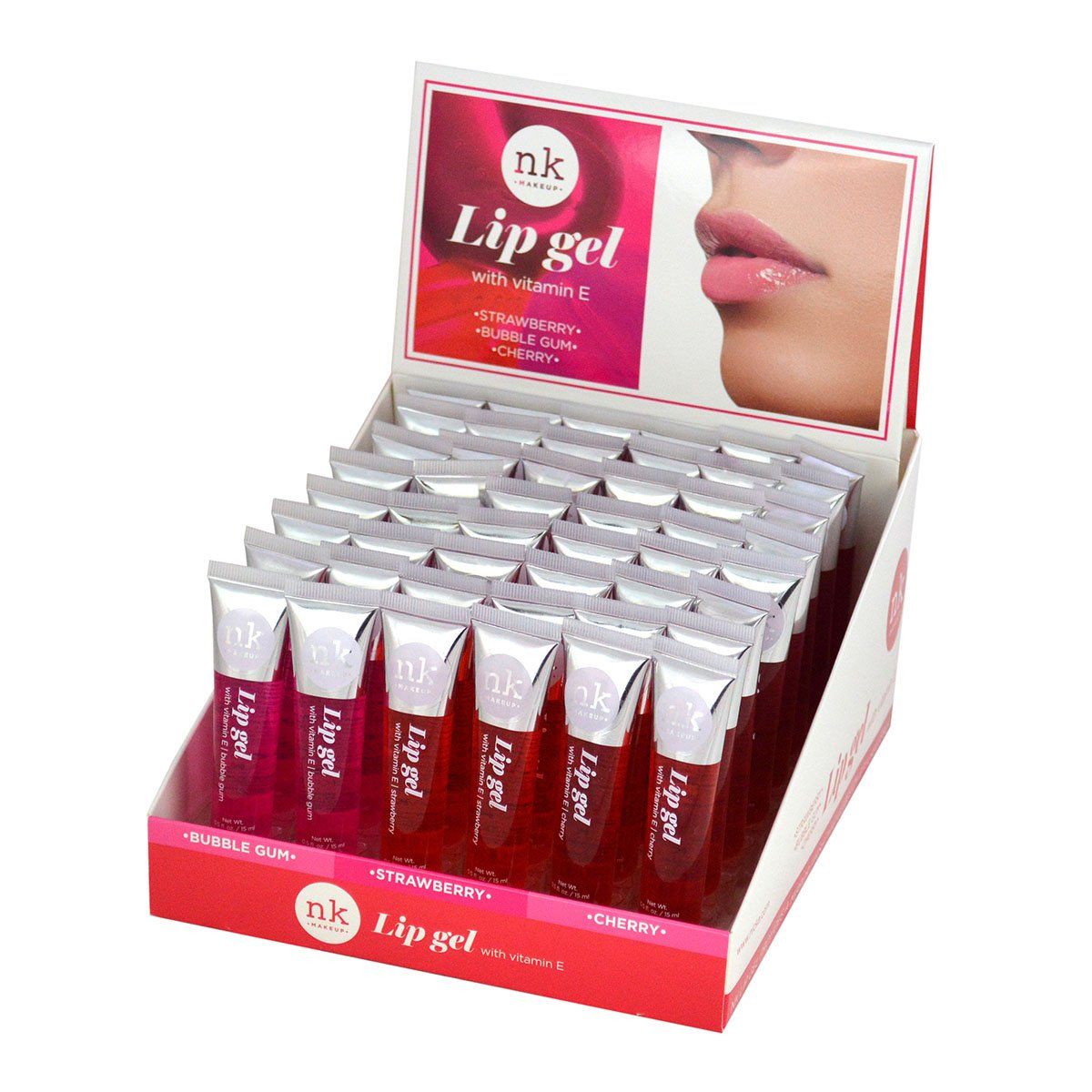 Nicka K NK Lip Gel Set #ST-LIP GEL (48PC)