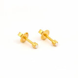 Studex Gold Plated Pearl Studs #301Y (12PC)