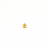 Studex Gold Plated Star Crystal Studs #501Y (12PC)