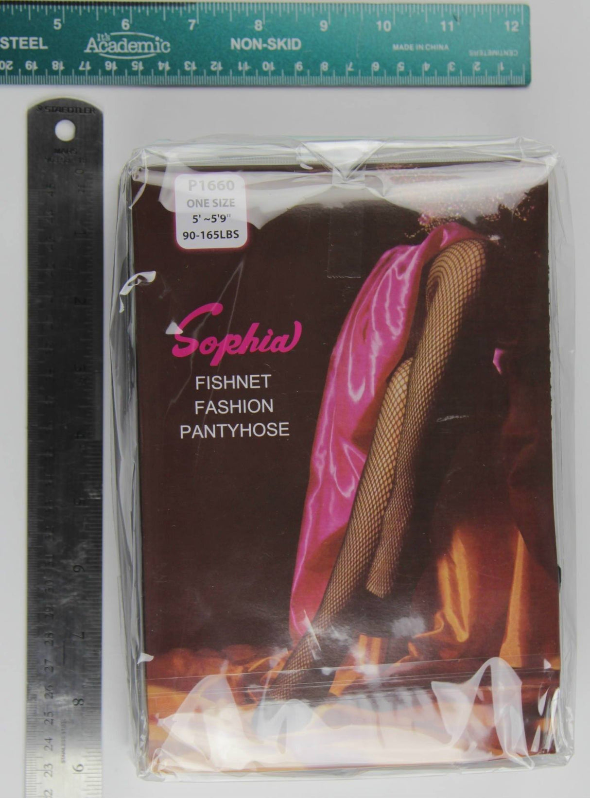 #P1660 Sophia Fishnet Pantyhose One Size (6Pairs)