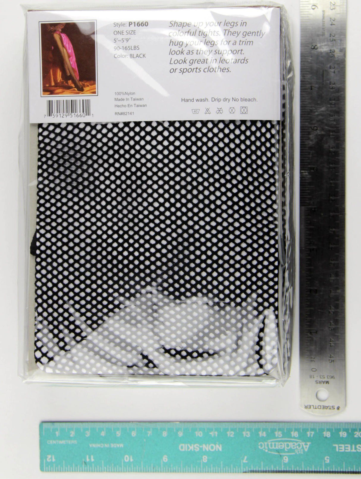 #P1660 Sophia Fishnet Pantyhose One Size (6Pairs)