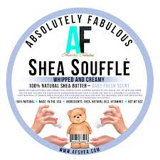 Shea Souffle Whipped And Creamy 100% Natural Shea Butter 8oz (PC)
