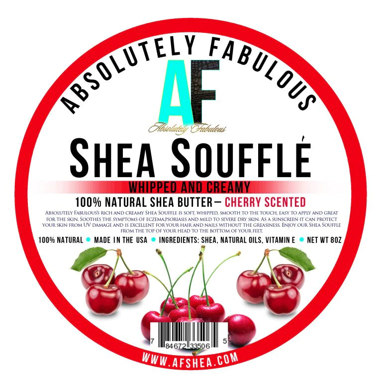 Shea Souffle Whipped And Creamy 100% Natural Shea Butter 8oz (PC)