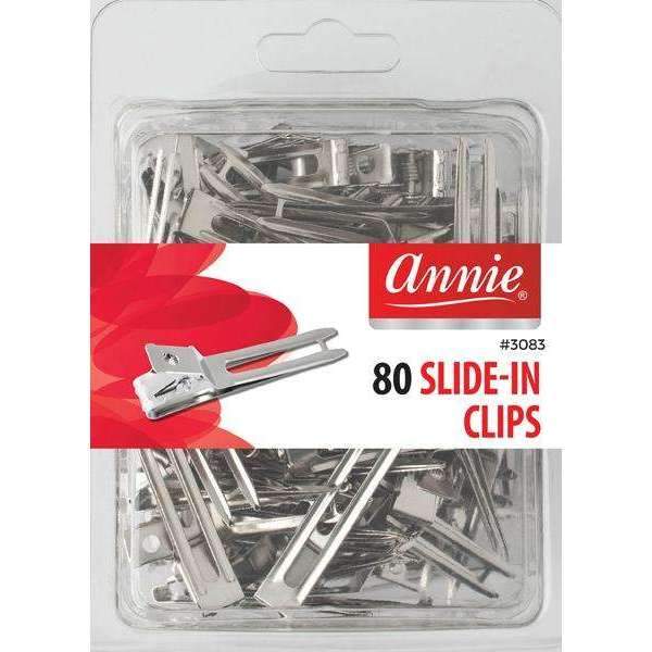 3123 ANNIE LARGE BLACK WIG CLIPS 100PC -  : Beauty