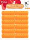 #1352 Annie Magnetic Rollers 3/4" 12Pc Orange (12PC)