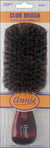 #2081 Annie Soft Club Brush 100% Pure Boar Bristles Dark Brown (6PC)