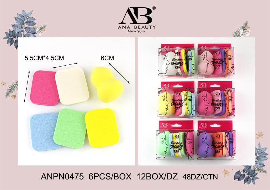 AB Blending Sponge Set #ANPN0475 (12PC)