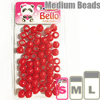#BR(SEVEN) / BR7 - MEDIUM Beads / SMALL Pack Hair Beads (12PC)