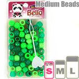 #BR(SEVEN) / BR7 - MEDIUM Beads / SMALL Pack Hair Beads (12PC/BULK)