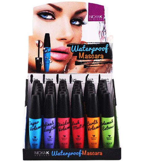 NICKA K. Waterproof Mascara Set #STWM (36PC)