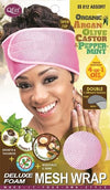 #812 Organic Deluxe Foam Mesh Wrap Open Top / Assort (12PC)