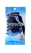 #TD708 5Pc Dorco Twin Blade Razor (20PC)