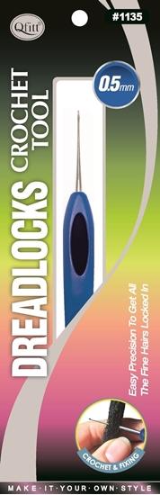 #1135 Qfitt 0.5mm Dreadlocks Crochet Tool (12PC)