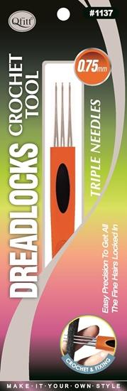 #1137 Qfitt 0.75mm Dreadlocks Crochet Tool (12PC)