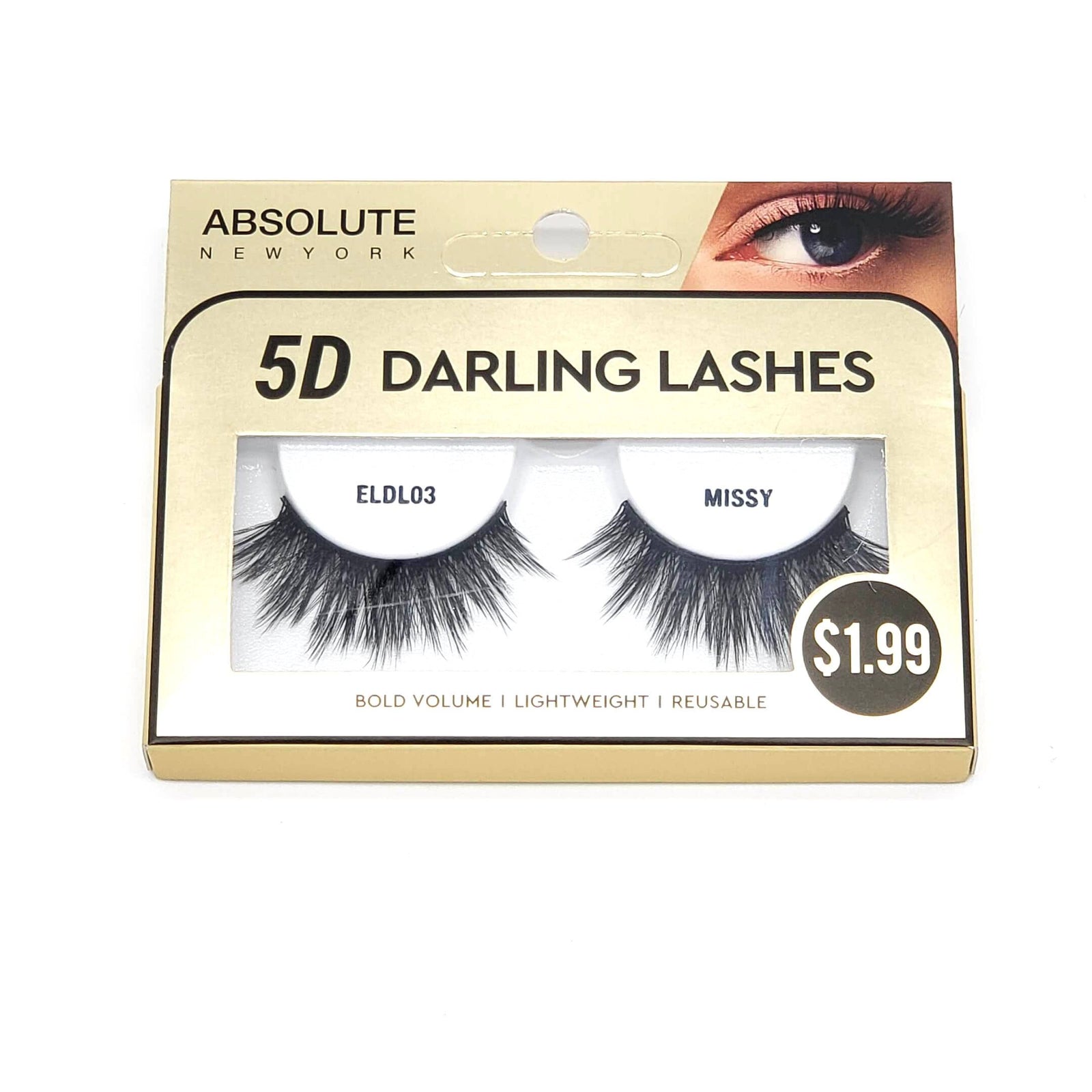 Absolute 5D Darling Lash #ELDL03 Missy (6PC)