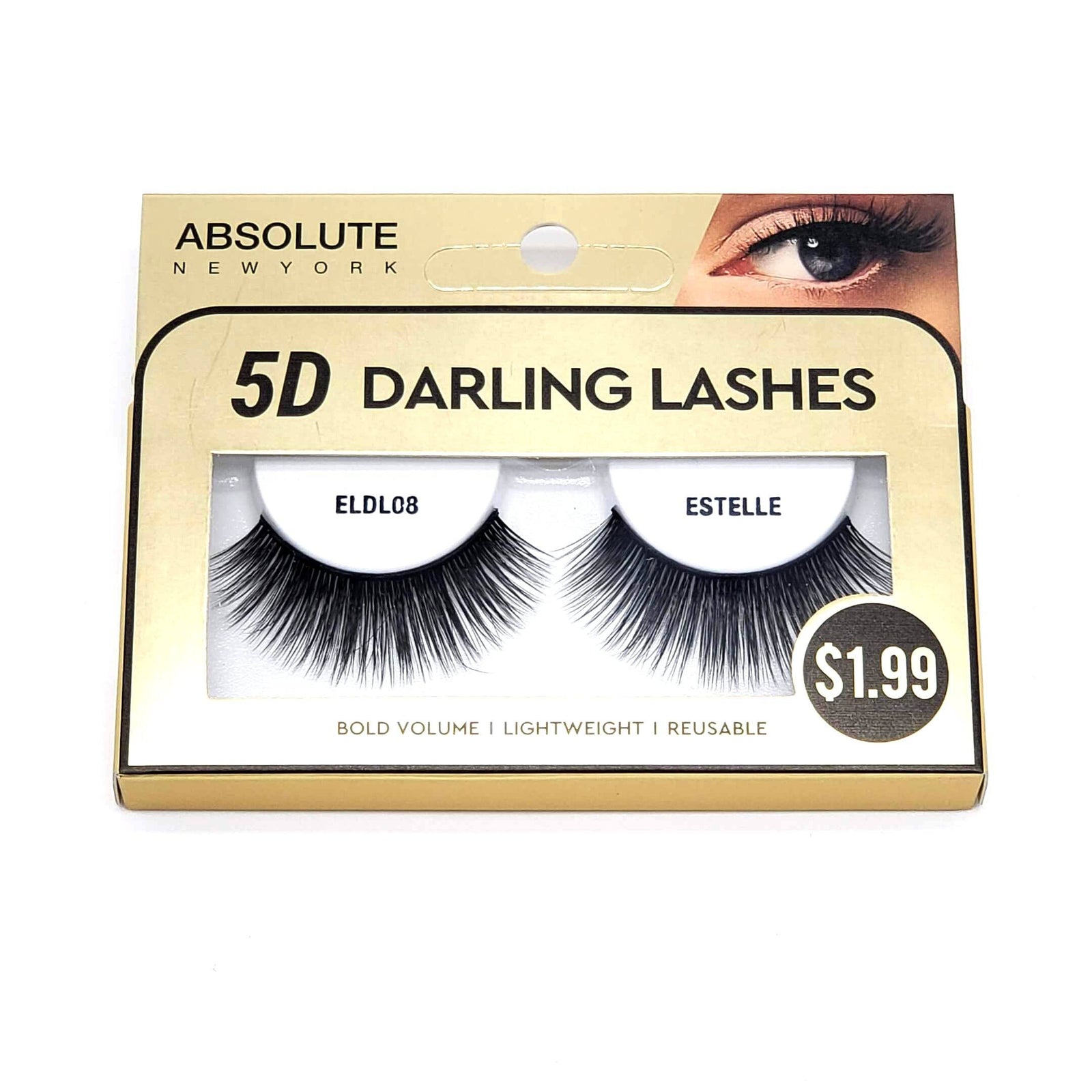 Absolute 5D Darling Lash #ELDL08 Estelle (6PC)