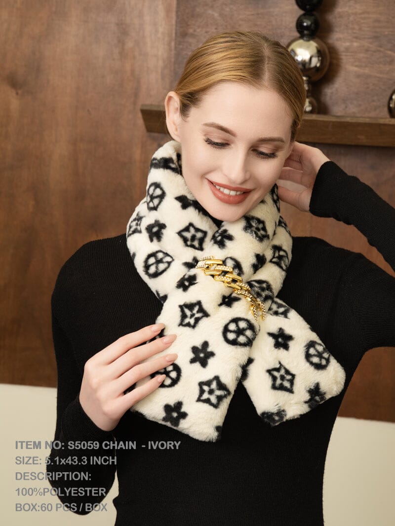 Winter Fashion Fur Scarf #S5059 (PC)