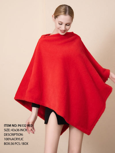 Winter Fashion Poncho Sweater #P6132 (PC)