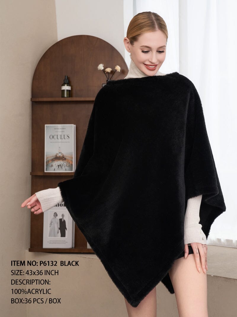 Winter Fashion Poncho Sweater #P6132 (PC)