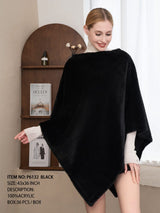 Winter Fashion Poncho Sweater #P6132 (PC)