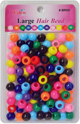 #BR89 Large Round Hair Bead (12PC/BULK)
