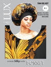 #7044 Lux Luxury Silk Pattern Bonnet - (Baroque) M-L / Assort (6PC)