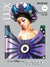 #7013 Lux Luxury Silk Pattern Bonnet - (Butterfly) L-XL / Assort (6PC)