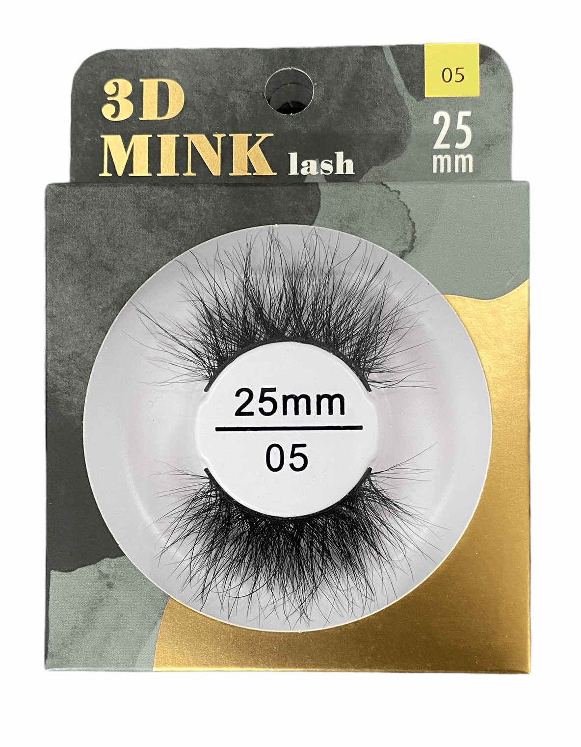 GOLD Miz Lash 3D Mink 20mm/25mm/30mm (4PC)