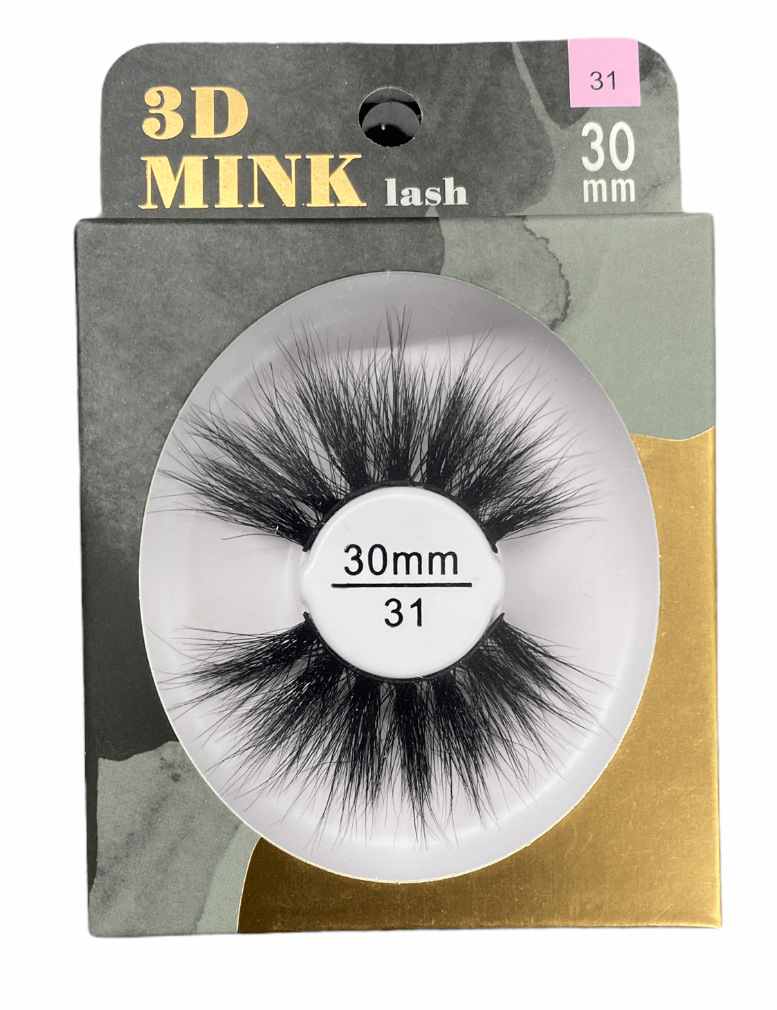 GOLD Miz Lash 3D Mink 20mm/25mm/30mm (4PC)