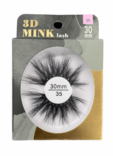 GOLD Miz Lash 3D Mink 20mm/25mm/30mm (4PC)