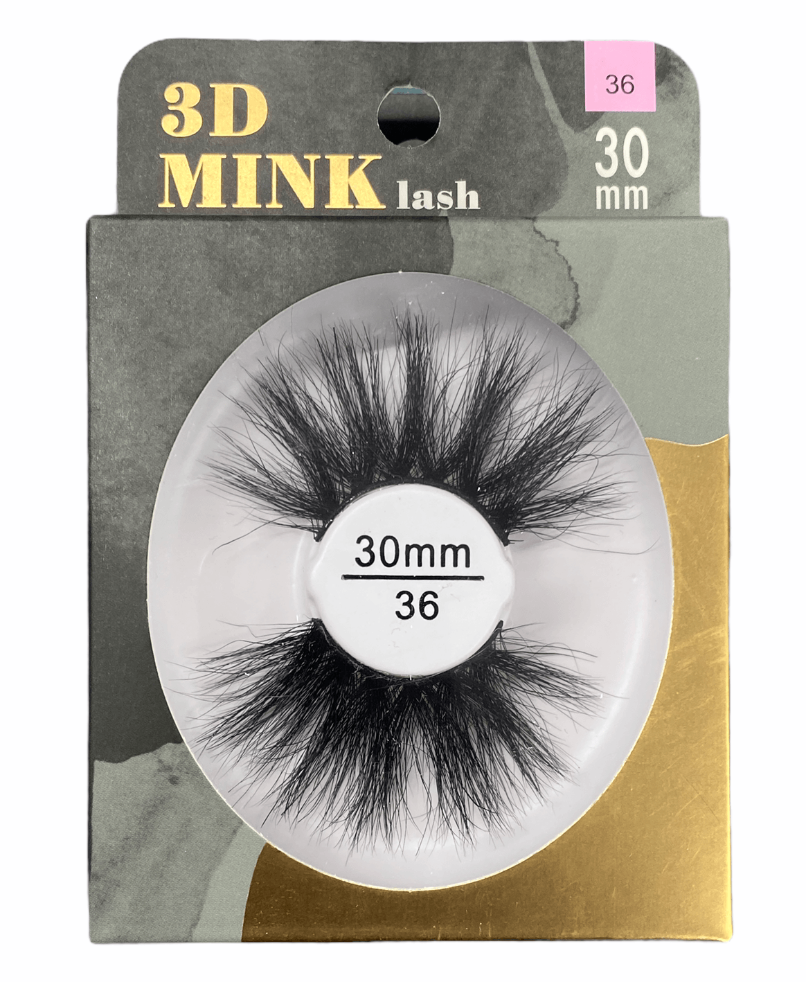 GOLD Miz Lash 3D Mink 20mm/25mm/30mm (4PC)