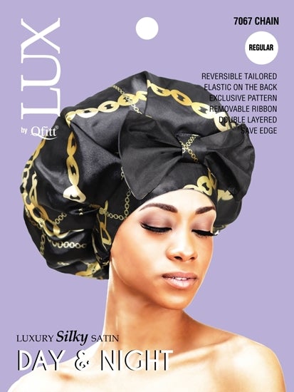 #7067 Lux Pattern Luxury Silky Satin Day & Night - Afro / Assort (6PC)