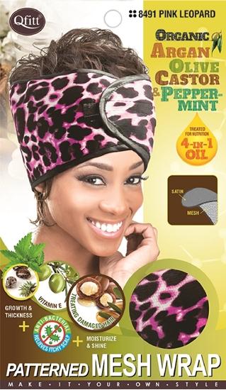 #8491 Patterned Mesh Wrap / Assort (12PC)